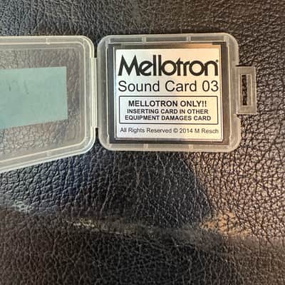 Mellotron M4000D Mini 2018 - Present - White with sound card 2 and 3 ($500 each) and flight case ($350 retail) image 3