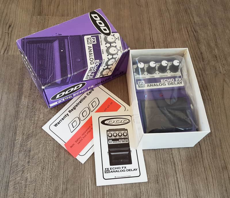 (MINT) DOD Analog Delay FX96 1990s - Blue image 1