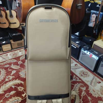 Gator Icon Series Bass Gig Bag - Khaki w/ Weather Resistant Cover (USED) image 5