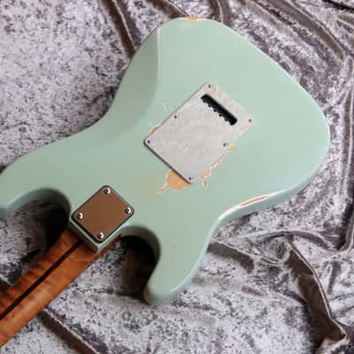 Build to Order GB Liuteria Traditional Strato Custom shop - Light blue relic image 20
