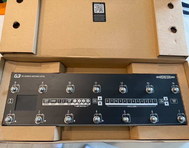 GigRig GigRig 3 Topboard 2023 - Black image 1