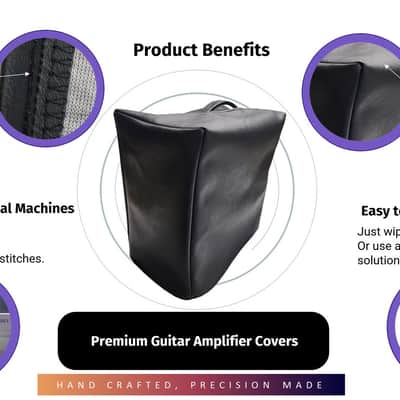 Fender Tone Master Princeton Reverb Ultimate Guitar Amplifier Cover | Choose your Color, Fabric, Pocket, Padding & more | Made in the US image 4