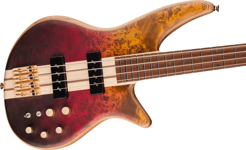 SPECIAL ORDER! Jackson Pro Series Spectra SBP IV Bass in Firestorm fade image 1
