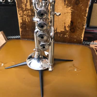 Benge Piccolo Trumpet - Silver 4 Valve USA image 3