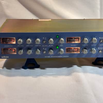 Orban Model 424A Stereo Gated Compressor / Limiter with De-Esser 1980s - Blue image 1