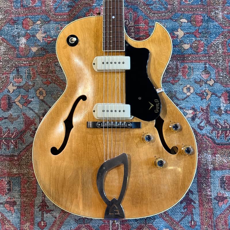 Guild T-100D Slim Jim with P90s (1958 - 1964) | Reverb