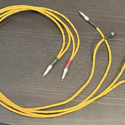 Luna Orange RCA Y-Splitter Interconnects (Stereo Pair) – Male to Dual Male image 4