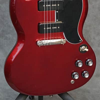 Epiphone SG Special P90 Sparkling Burgundy with Gig Bag and Pro Setup image 2