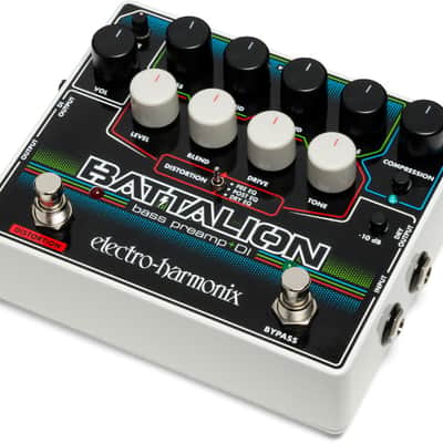 Electro-Harmonix Battalion Bass Preamp & DI Pedal (BATTALION) image 5