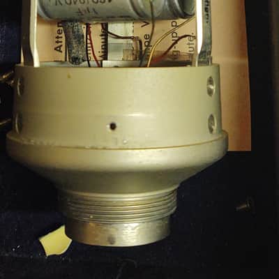 Match pair Vintage Neumann U 47 / U47 Tube Microphone + supplies nearly consecutive serial numbers image 10