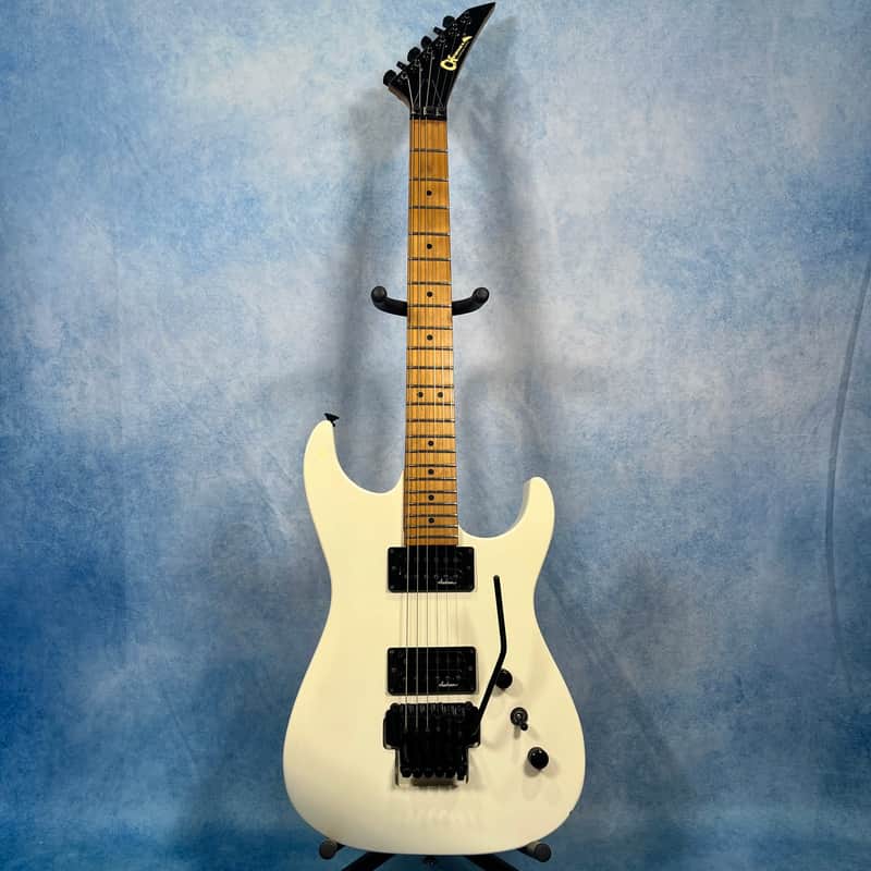 1990 Charvel Jackson DK-065 Dinky White, Made in Japan, MIJ