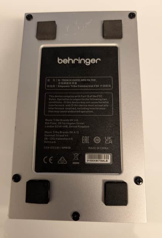 BEHRINGER B-TRON III ENVELOPE FILTER | Reverb