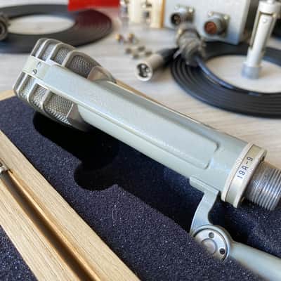 48HOURS TOTAL SALE! 1969 Lomo 19A9 Exceptional Condition Tube Condenser Mic w/Lomo 20B-35 PSU image 8