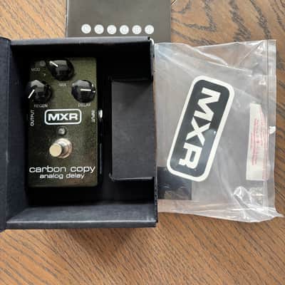 MXR M169 Carbon Copy Analog Delay – w/ Original Box, Quick Guide & Sticker image 3