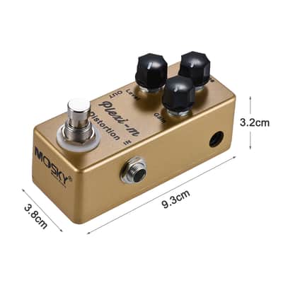 Mosky Plexi-m Distortion Pedal Marshall Tone Free Shipment,price include the import duty for US buyer image 4