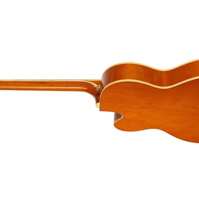 Gretsch (MIJ) Nashville G6120DSW Western Orange (Pre-Owned, 2005, VG+) #JT05010409 image 7