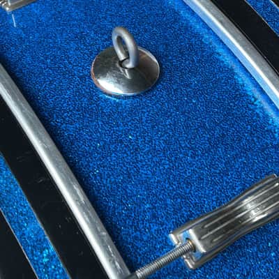 Ludwig 26" x 8" Bass Drum 1969 - Blue Sparkle image 5