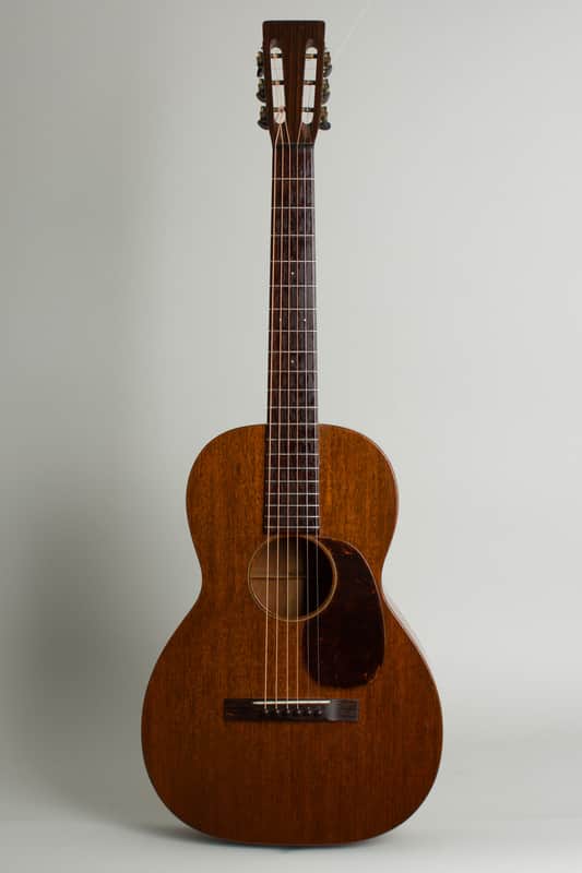 C. F. Martin  0-17 Flat Top Acoustic Guitar (1931), ser. #47766, black tolex hard shell case. image 1