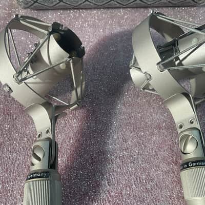 Neumann EA 21 PAIR SHOCK MOUNT VINTAGE ORIGINAL image 14
