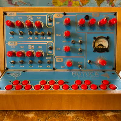 Reco-Synth Mutuca FM - Analog Synthesizer by Arthur Joly - Ultra Rare image 1