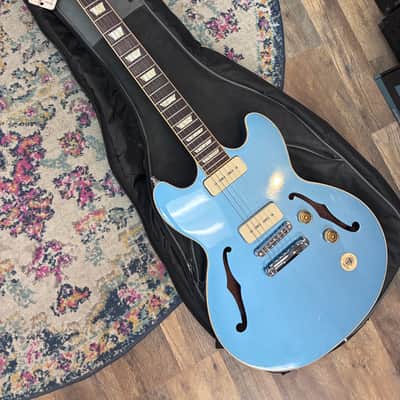 Gibson Midtown Standard P-90 2012 - 2014 - Pelham Blue image 4