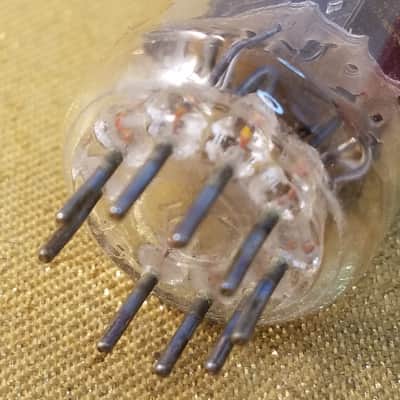 RCA 12BH7A tNOS AT1000 TESTED Balanced! PI Vacuum Tube black plate 12BH7 dual triode 1952-1961 image 5