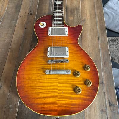 Heritage Custom Shop H-150 Artisan Aged 2020 - Dark Cherry Sunburst image 2