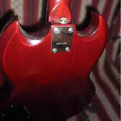 Greco EB-420 SG Bass 1974-75 Cherry Red FREE Shipping to the US. See note for more info image 9