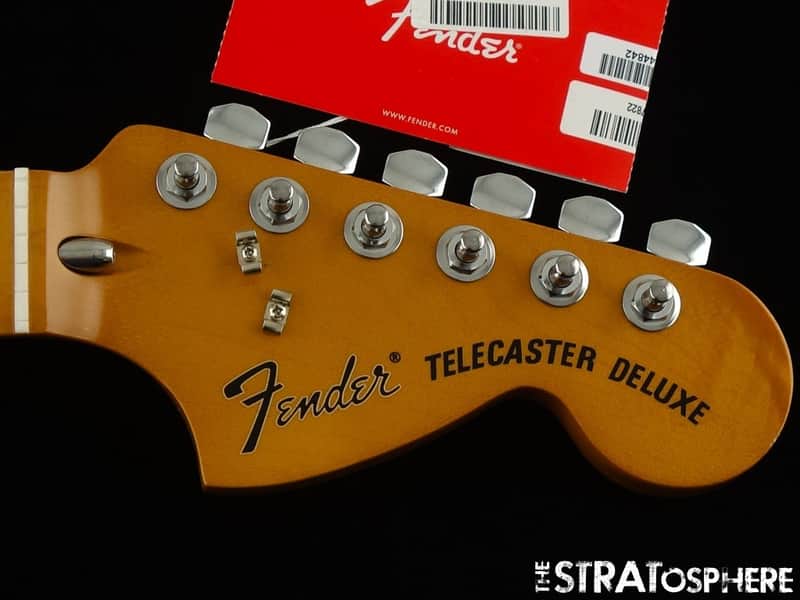 Fender Vintera II 70s RI Telecaster Deluxe Tele NECK + TUNERS Maple 70s, image 1