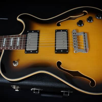 2024 Knaggs Guitars Chena Spruce Top in Black Burst with Rosewood Neck image 6