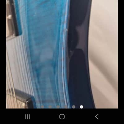 PRS Custom 22 Tremolo 10-Top 2004 - Royal Blue image 9