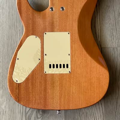 Sawtooth Natural Series Mahogany 24-Fret Electric Guitar image 8