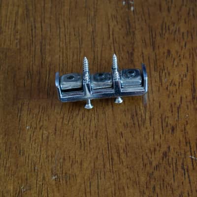 Fender System One Tremelo System 1984-87 Chrome (Solid) image 3