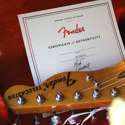 FENDER Stories Collection Mike Campbell Red Dog Telecaster, Maple Fingerboard, Red Dog Red, HARDCARE, 3, 90 KG image 3