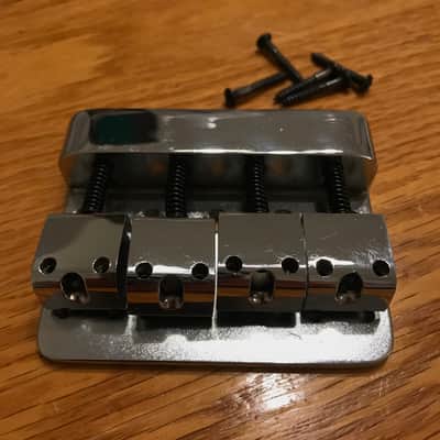 Dimarzio made by Kahler Hi Mass Bass Bridge 80s Chrome RARE Vintage! image 1