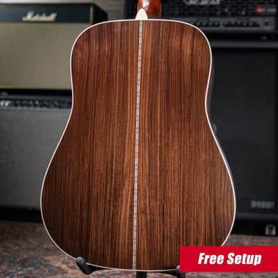 Martin D-28 Satin Dreadnought Acoustic Guitar - 1935 Sunburst with Hardshell Case image 2