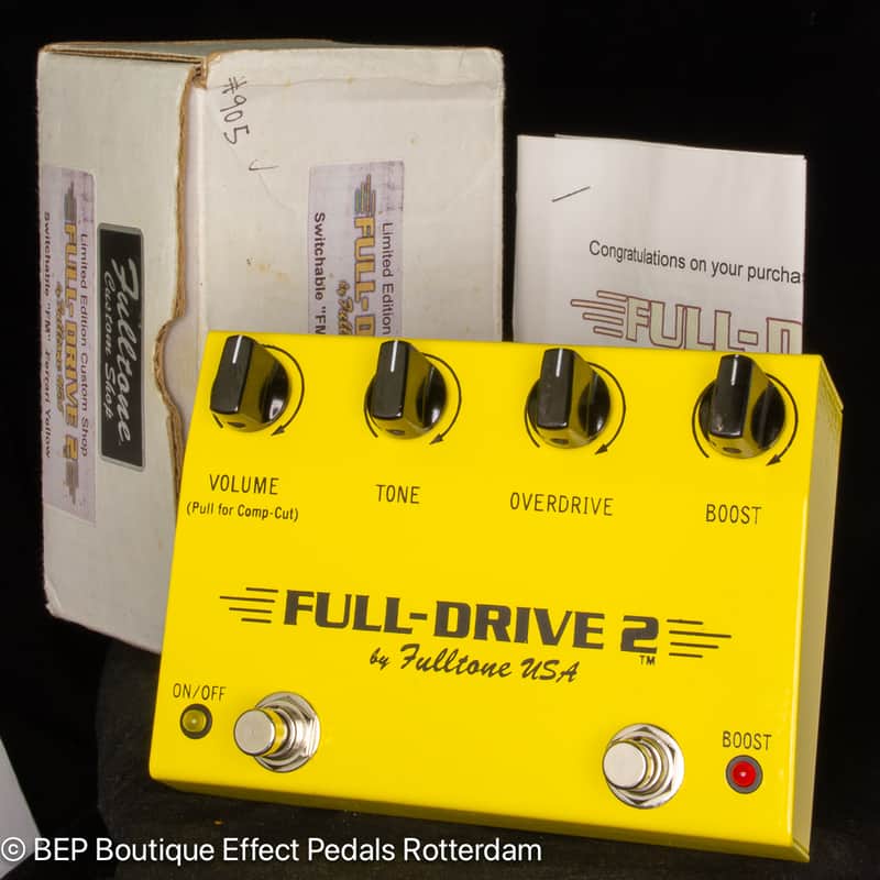2000s Fulltone Full Drive 2 (Non-MOSFET) Blue