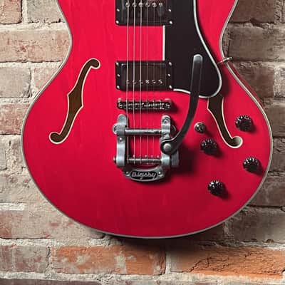 Eastman T386 2025 - Cherry(Dealer installed Bigsby) image 1