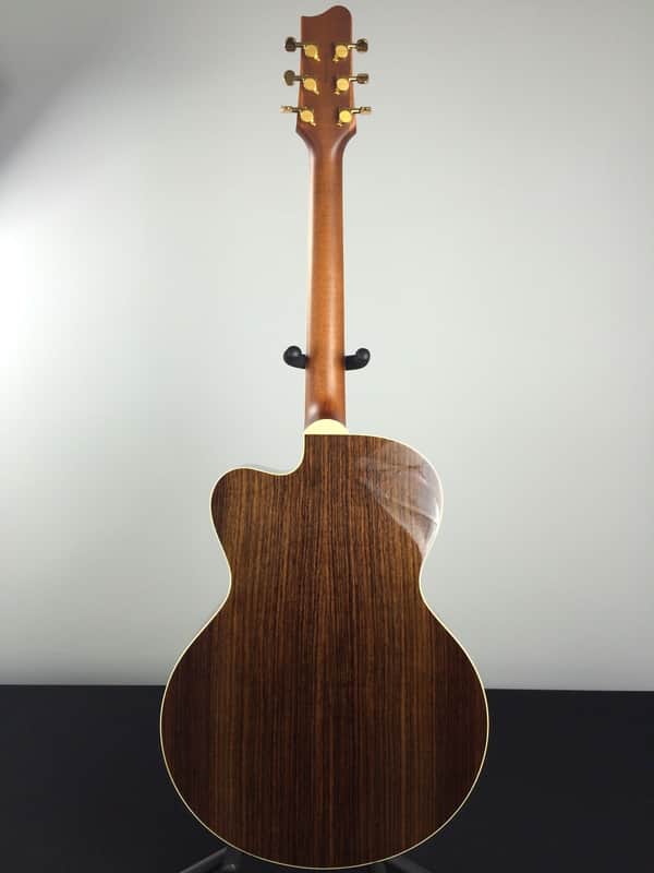Tacoma ER28C E6 Mini Jumbo Acoustic Electric Guitar Natural | Reverb