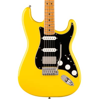 Fender FSR Limited Edition American Ultra II Stratocaster HSS - Graffiti Yellow