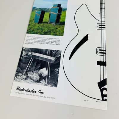 Rickenbacker Dealer Pack – Complete Transonic Era Portfolio 1973 image 3