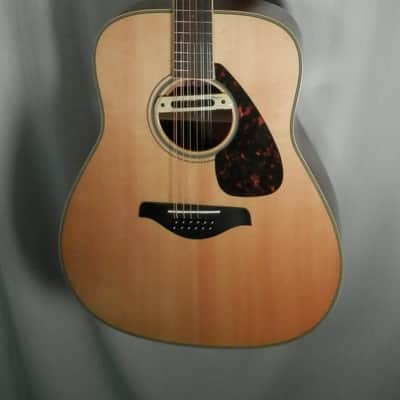 Yamaha FG720S-12 12-string Dreadnought Acoustic Guitar w/ LR Baggs M80 Pickup + Gator case used image 5