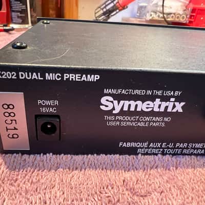 Symetrix SX202 Dual Microphone Preamp with power supply image 6