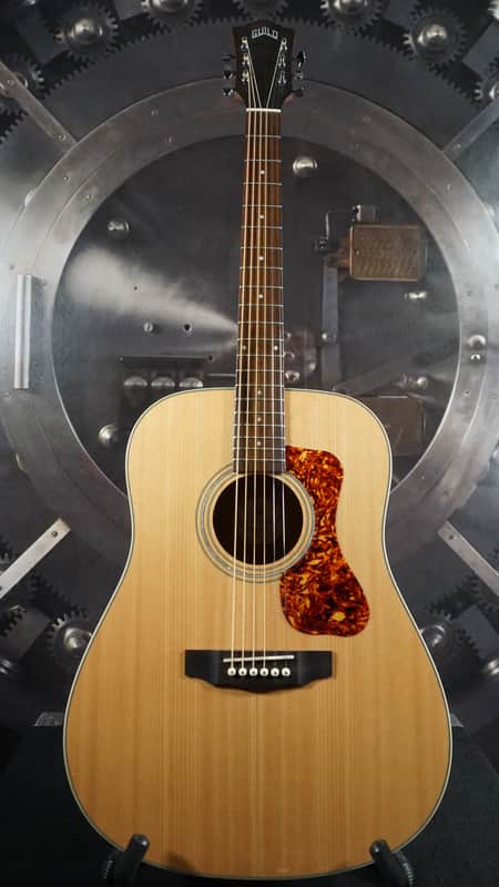 Guild Westerly Collection D-240E Flamed Mahogany w/ Gig Bag image 1
