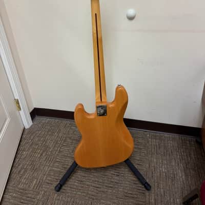 Squier Vintage Modified 70s Jazz Bass Maple Fingerboard Natural 2016 image 11