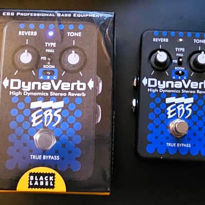 EBS DynaVerb High Dynamics Stereo Reverb Pedal | Reverb