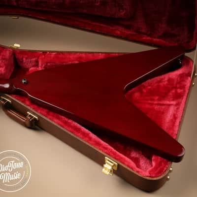 2001 Gibson USA Flying V Cherry Red Fishman Fluence Pickups image 13