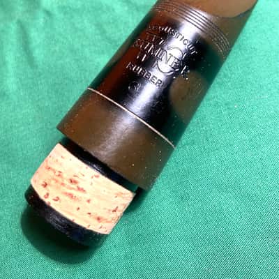 Sumner Acousticut Rubber #3 Clarinet Mouthpiece-Great Condition-Rare 4 Ring-Wow! image 2