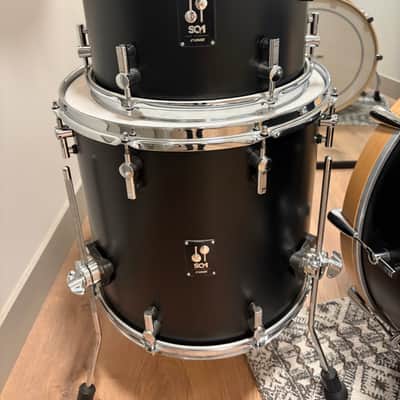 Sonor SQ1 GT Black 13/16/24 Shell Pack image 3