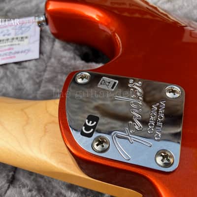 ♚SUPERB♚RARE♚2015 FENDER AMERICAN ELITE STRATOCASTER HSS* USA♚AUTUMN BLAZE♚Ultra image 18